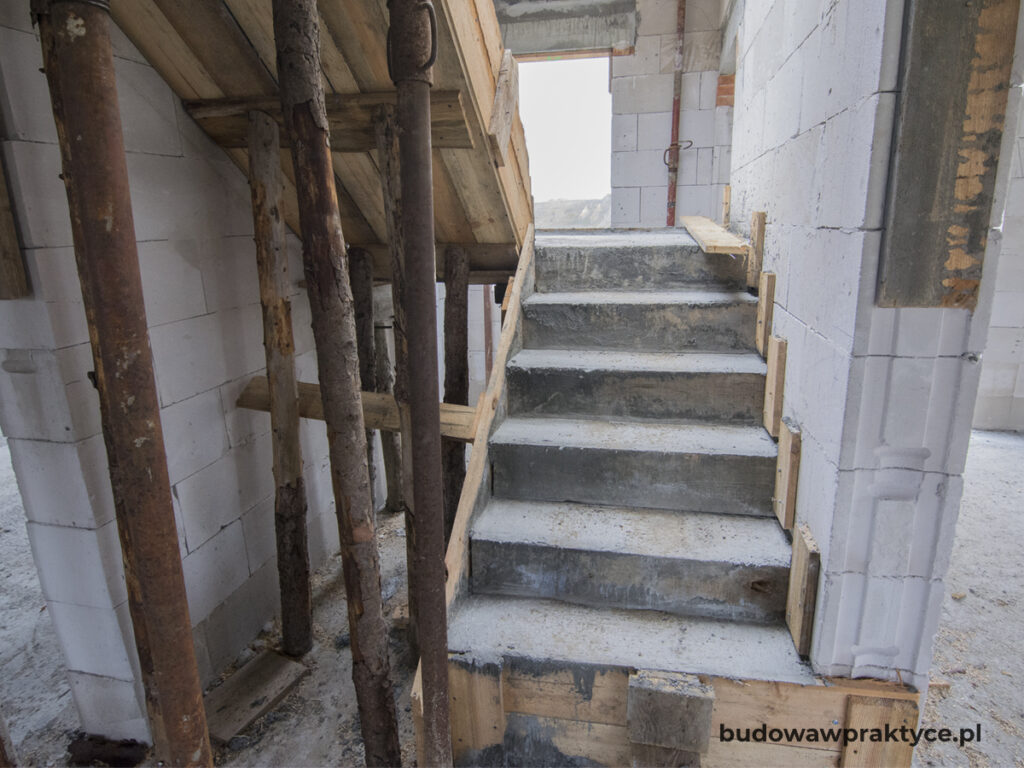 betonowanie schodów