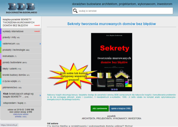 “Sekrety tworzenia murowanych domów bez błędów” - recenzja książki